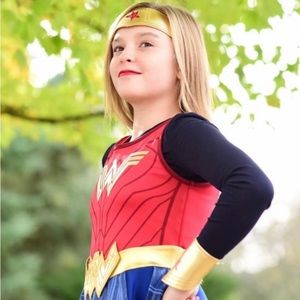 Child 7/8 Wonder Woman costume